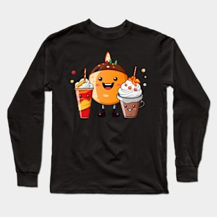 kawaii  junk food T-Shirt cute  funny Long Sleeve T-Shirt